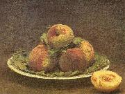Henri Fantin-Latour Still Life with Peaches, Germany oil painting reproduction